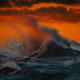Image for article titled Photos: The massive, mountainous waves of Lake Erie